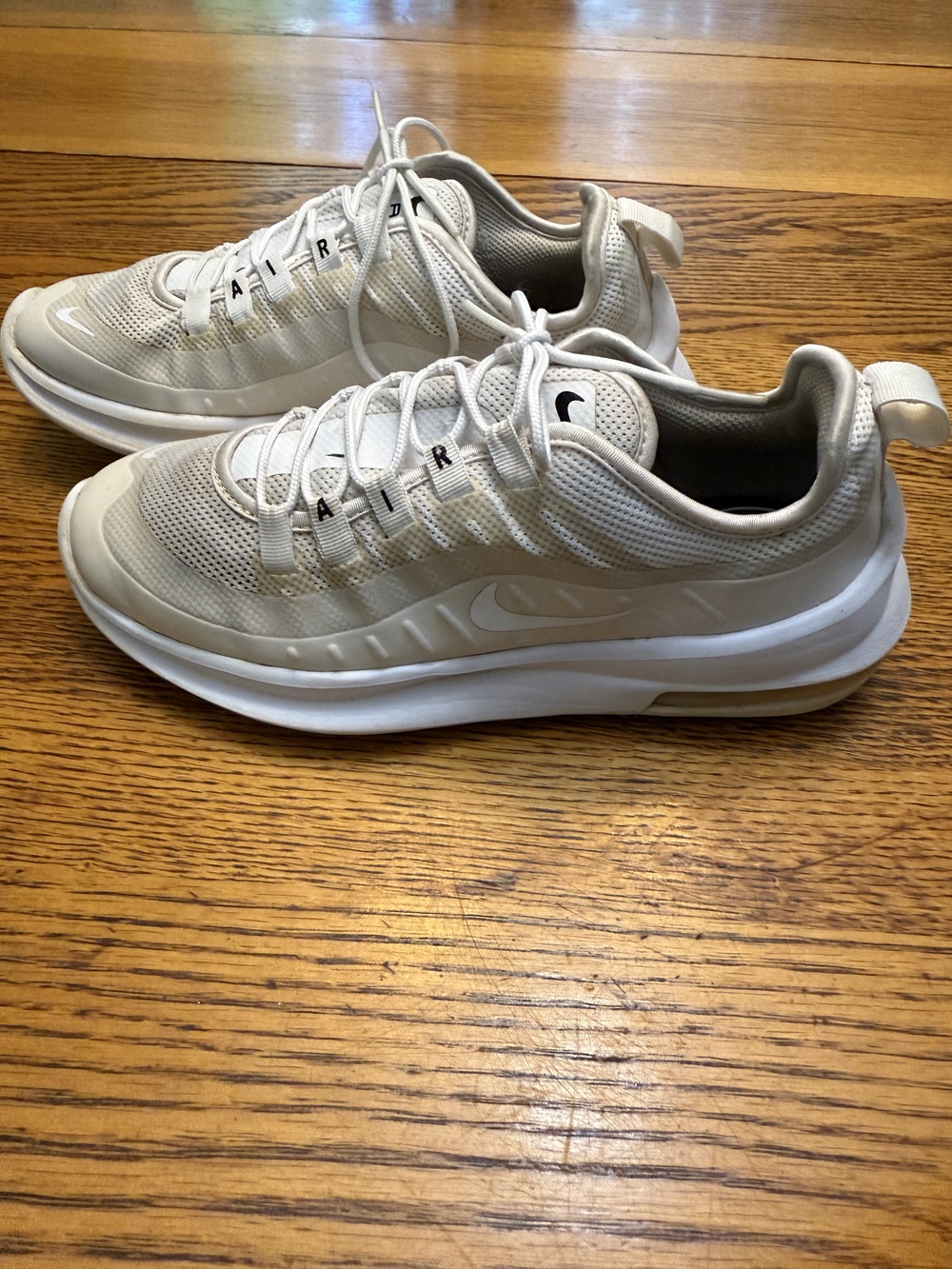 Nike Air Max Axis Shoes Mens Size 7 White AA2168-100 Sneakers Running Athletic